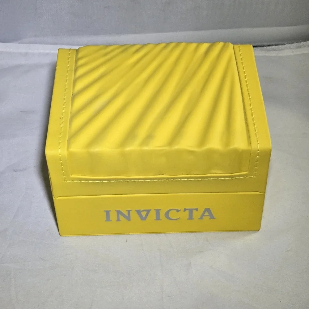 Invicta Excursion Sport Model 14438 Swiss Made Watch Two Tone Brown Dial